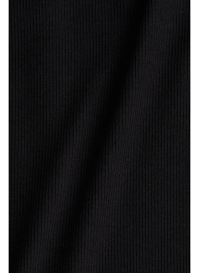 H&M MAMA Ribbed scoop-neck dress