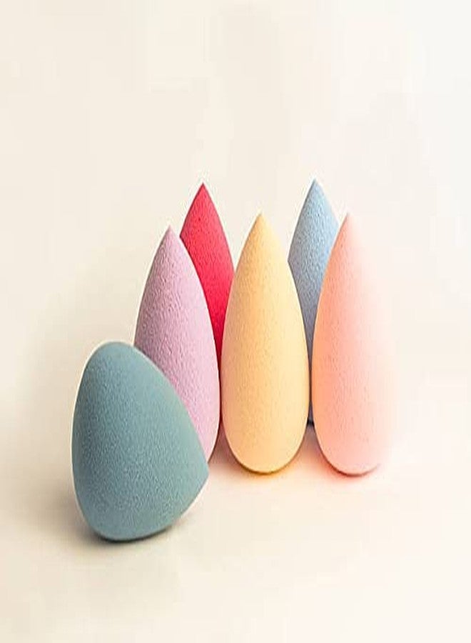 GOLD MAX Professional Makeup Sponge, Foundation Blending Beauty Sponge, Beauty Blender Puff Sponge for Powder, Cream, Multi-colored Makeup Sponge (Dream Pink Egg Shape) - Image 4