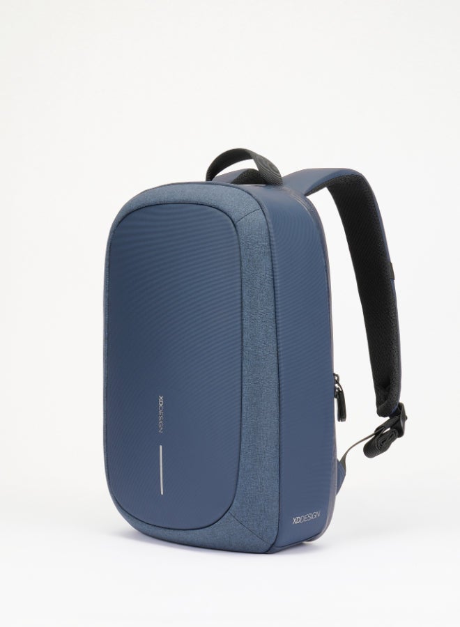 XD DESIGN Bobby Edge | Anti-Theft Backpack, Laptop & Tablet Travel Bag, RPET, Hidden Zipper, Cut Resistant, RFID Protected Pocket, Multi Compartments & Water Repellant - Grey - Image 3