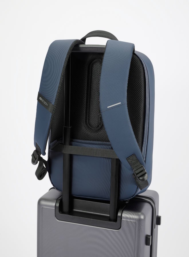 XD DESIGN Bobby Edge | Anti-Theft Backpack, Laptop & Tablet Travel Bag, RPET, Hidden Zipper, Cut Resistant, RFID Protected Pocket, Multi Compartments & Water Repellant - Grey - Image 5