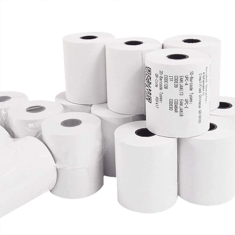 Security Store 2 Inch - 57 mm x 15 meter Thermal Paper roll for Restaurant billing machine (Set of 10 Rolls) - Image 2