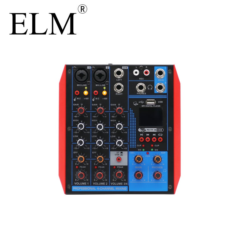 4/6/8 Channel Digital Mixer 48V Fantasy Power Supply With Bluetooth Usb Connection Performance Karaoke Home - Image 2