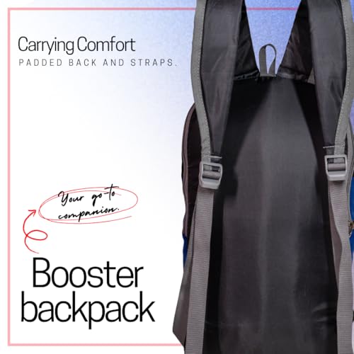 Aivin Booster Backpack | 10L Compact Gym & Travel Backpack for Men | Lightweight, Abrasion-Resistant Bag with Dual Compartments | Padded Back & Straps | Urban Sports & Fitness Daypack (Red/Blue) - Image 5