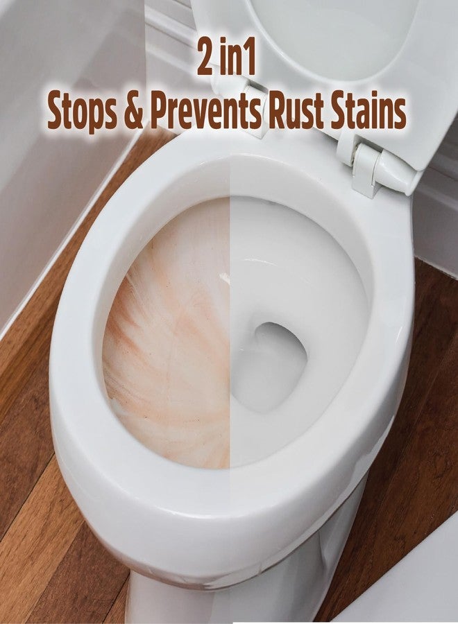 Rust-Oleum RustGuard Rust Stain Remover | Heavy-Duty Iron Stain Remover & Toilet Bowl Cleaner For White & Colored Toilets | 2 Tablet Box - Image 4
