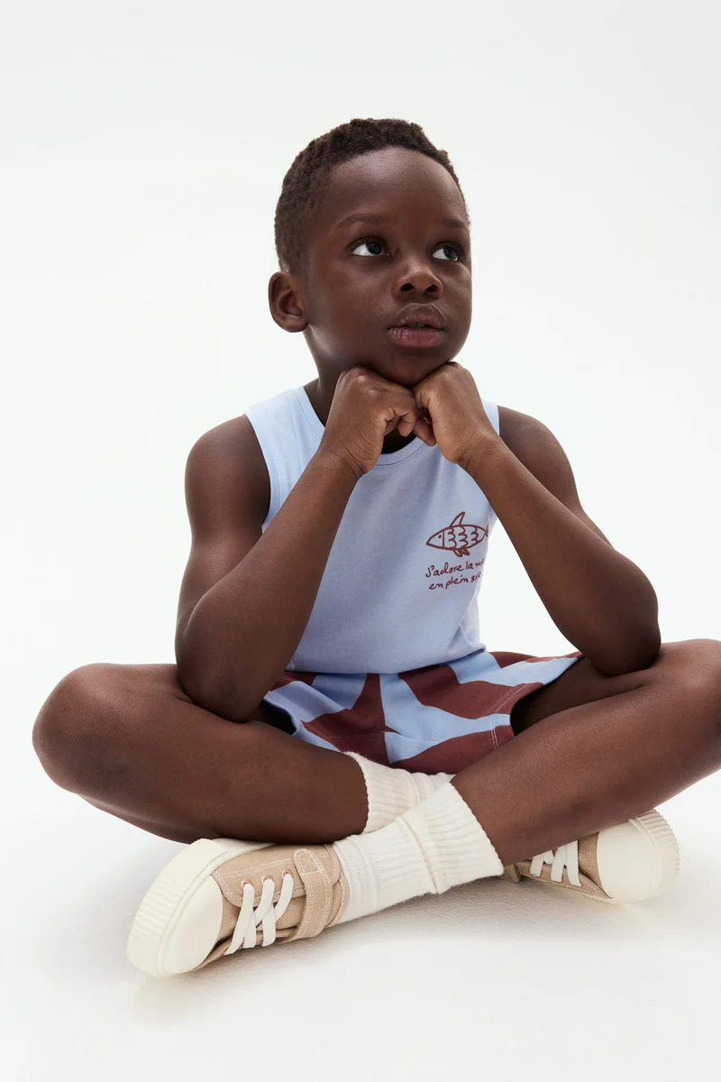 H&M 2-piece vest top and shorts set