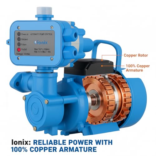IONIX High Pressure Car Washer Machine 1950 W | 180 Bar Working Pressure | Flow Rate 390 L/h | Compact Electric Washer for Car, Bike, Home & Outdoor - Image 3
