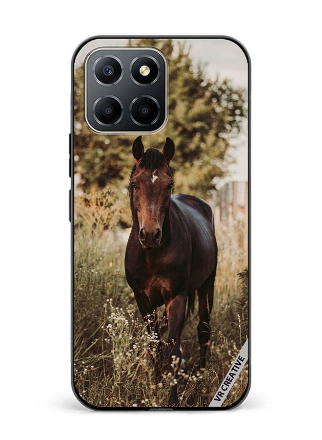 VR CREATIVE Protective Case Cover For Honor X6 Brownie Horse Design Multicolour - Image 1