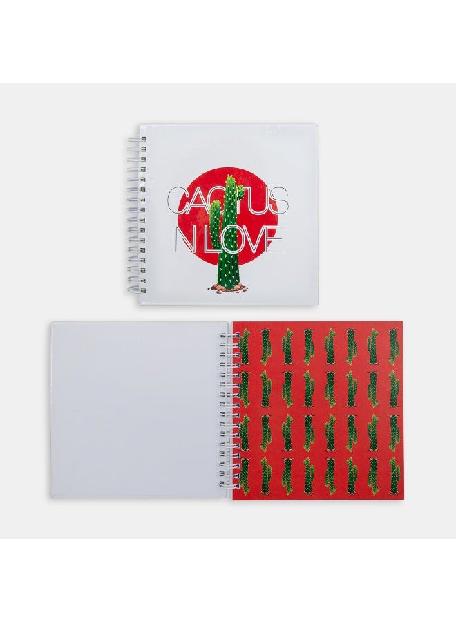 PK Design Hipster Series Notebooks - ICONS: Cactus in Love - Image 2