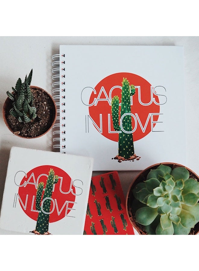 PK Design Hipster Series Notebooks - ICONS: Cactus in Love - Image 3