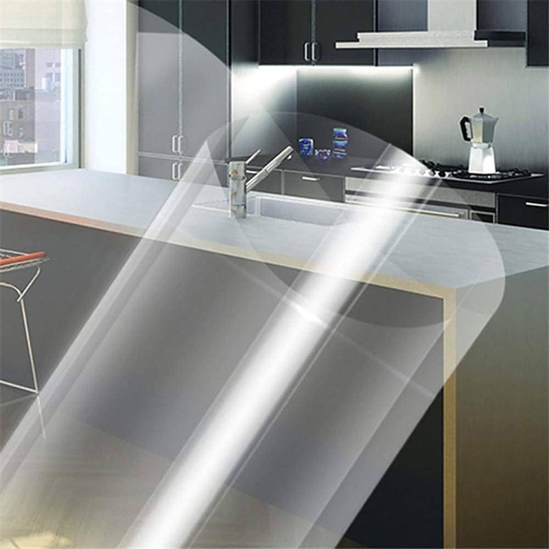 WISDOM WISDOM 24x 48Plain Kitchen Stickers Wall Oil Proof Peel Stick for Kitchen Tiles Behind Gas Stoves Sink Wash Basin Sticker with UV Coated Film on Vinyl S - Image 1