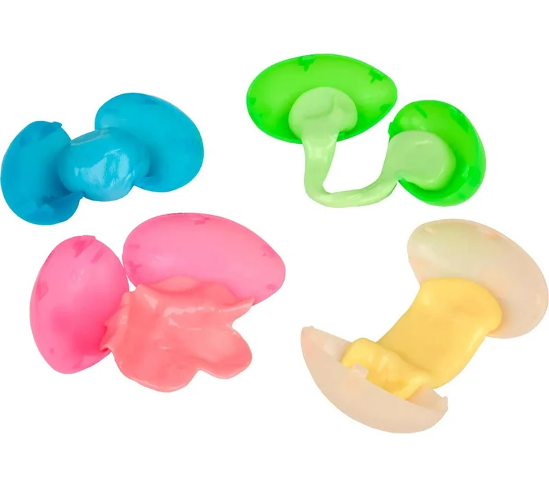 كرايولا Crayola Silly Putty Glow-in-the-Dark Pack of 2 – Assorted Color-Changing Eggs, Sensory Fidget Toy, Classic Stretchy Putty for Kids Ages 4+, Non-Toxic Gift