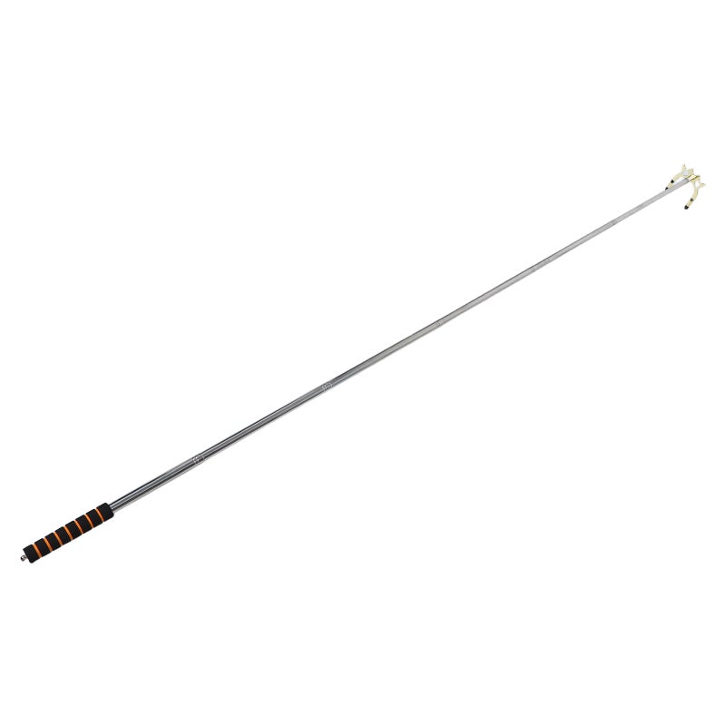 Stainless Steel Retractable Pool Cue Bridge Stick with Detachable Rest for Billiard and Snooker Tables - Image 1