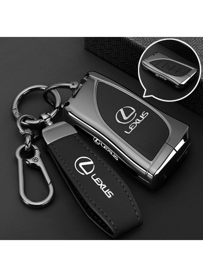 ليكساس غطاء حماية مفتاح السيارة الراقية مناسبة لـ Lexus es200 rx300ux260es300es300hnx200 حالة قشرة مفتاح السيارة - Image 1