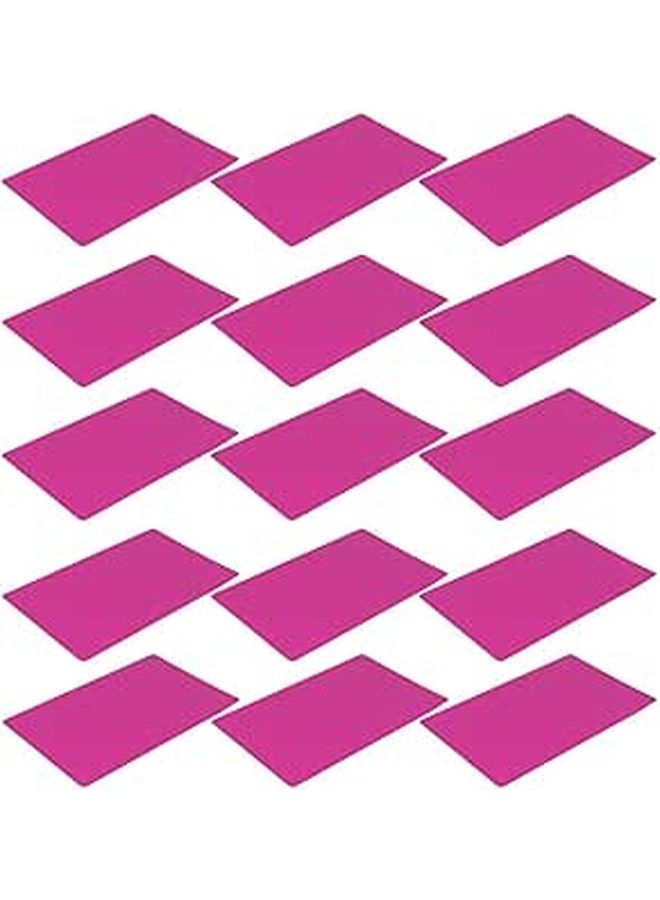 Purple Aluminum Business Card Blanks 0 21Mm Thick 100Pcs For Custom Engraving And Sublimation Printing - Image 1