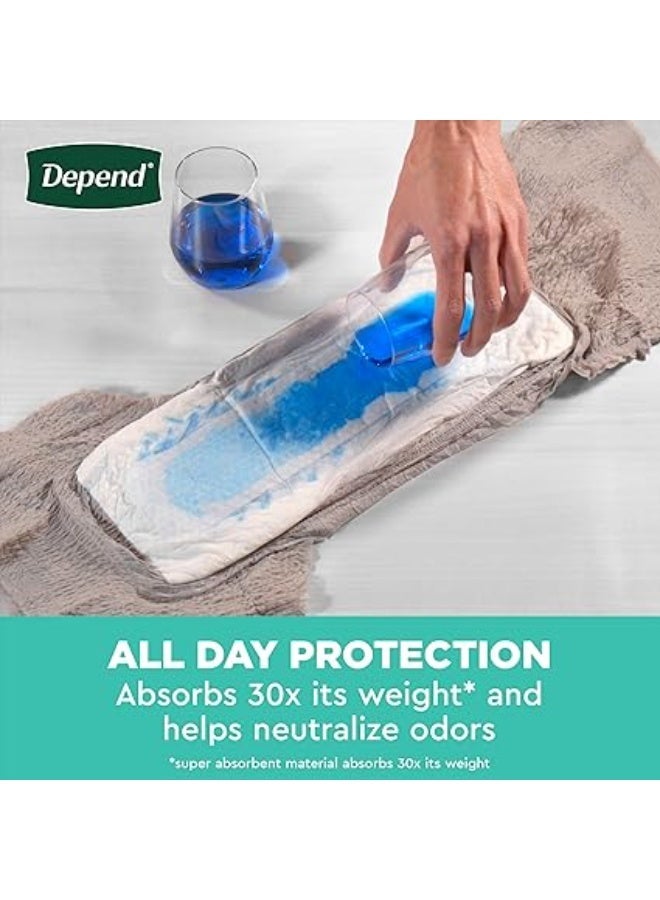 Depend Fresh Protection Adult Diapers, Incontinence Underwear (Large) - Image 2