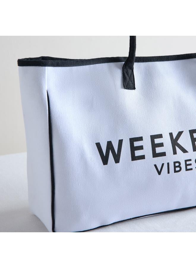 هوم بوكس حقيبة توت بتصميمات عطلة نهاية الأسبوع من Fun Living - Image 2