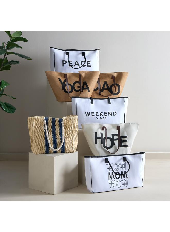 هوم بوكس حقيبة توت بتصميمات عطلة نهاية الأسبوع من Fun Living - Image 5