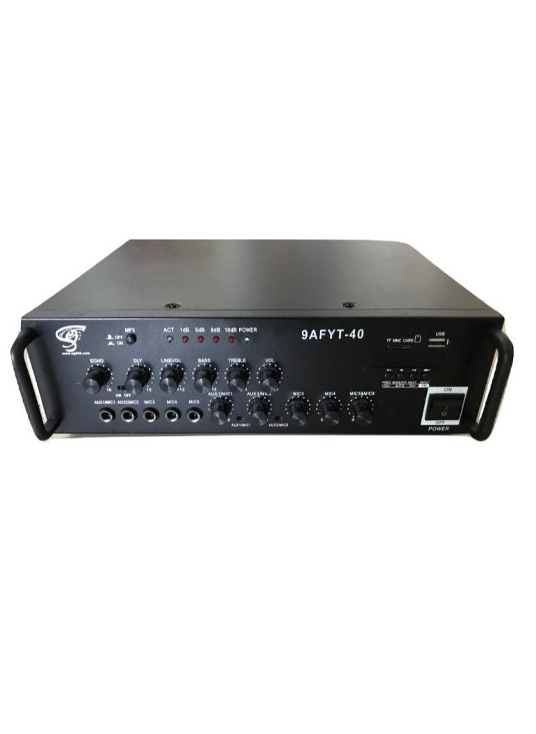 Generic New Loud 40 x 40 Watt P.A Power Amplifier 12/220V Amplifiers Audio 