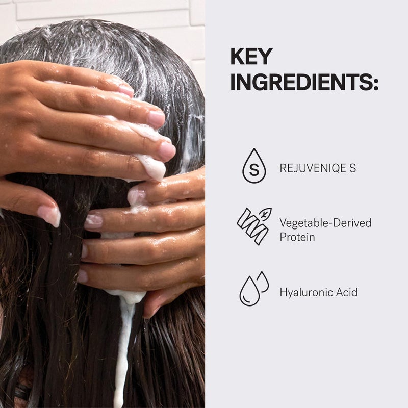monat شامبو مونات المتقدم المرطب مع ريجوفينيك S - شامبو خفيف الوزن للشعر / شامبو مرطب يغذي الشعر الناعم إلى المتوسط - الوزن الصافي 237 مل / 8 أونصة سائلة - Image 5