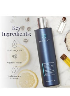monat MONAT Advanced Hydrating Shampoo Infused with Rejuveniqe S - Lightweight Hair Shampoo / Moisturizing Shampoo That Nourishes Fine to Medium Hair - Net Wt. 237 ml / 8 fl. oz.  - Image 2
