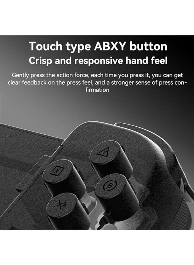【Black D6】 【2023 Latest】 mobile game controller for iPhone, Android, XBox, Windows, Mac, Apple, Switch, Steam, Moonlight | - Image 2