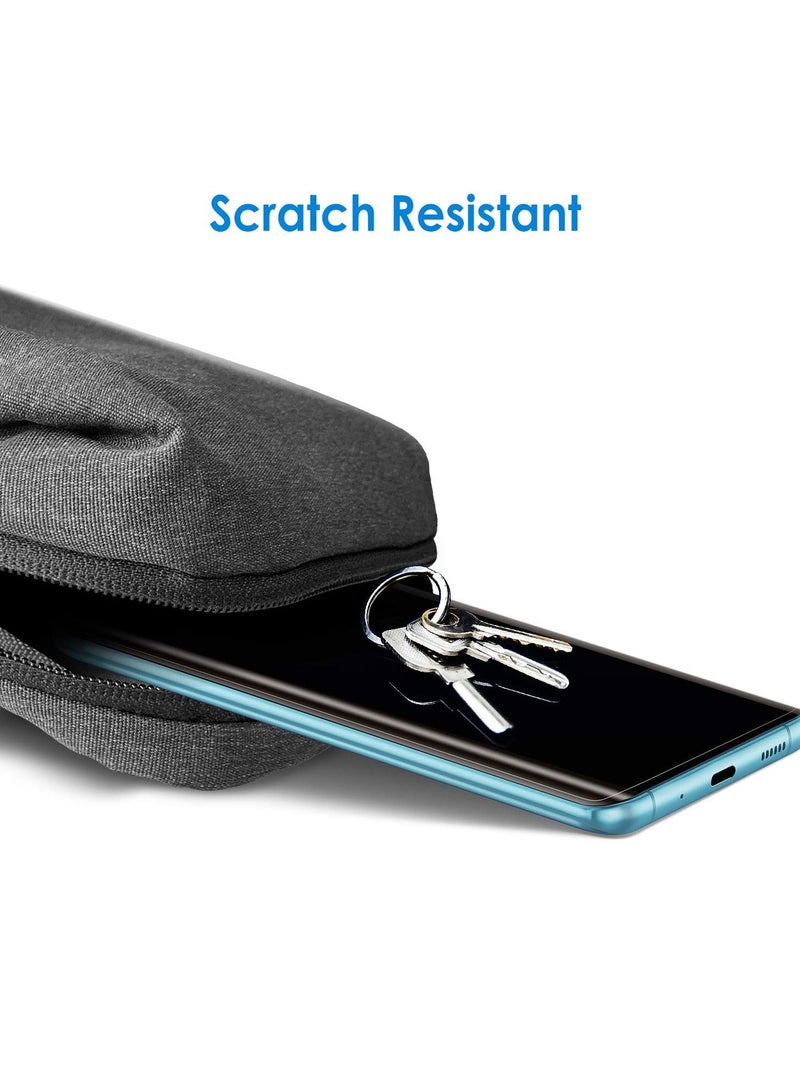 جي تيك واقي شاشة لهاتف Galaxy S20 Plus 5G مقاس 6.7 بوصة عالي الوضوح مرن مصنوع من مادة البولي يوريثان الحراري - Image 2