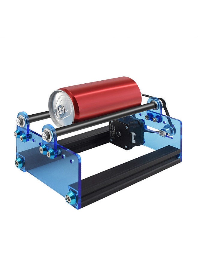 Generic Laser Engraving Roller for Cylindrical Objects with 360° Rotating Engraving Axis 5 Angle Adjustments Engraving Diameter 20mm-80mm Compatible with Totem Laser Engraver  - Image 1