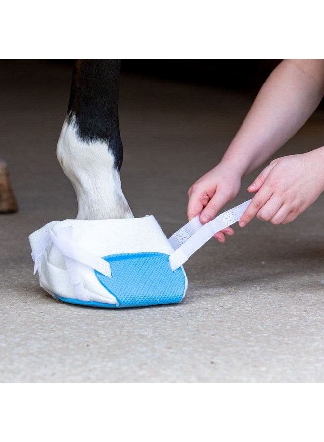  ألترا فلكس لفافة حوافر رغوية مرنة من UltraFlex | حماية إضافية لحوافر الخيول | تعالج مرض القلاع أو الخراجات أو الكدمات | مقاس قابل للتخصيص | متينة وقابلة لإعادة الاستخدام | مجموعة من 4 قطع | مقاس كبير - Image 4