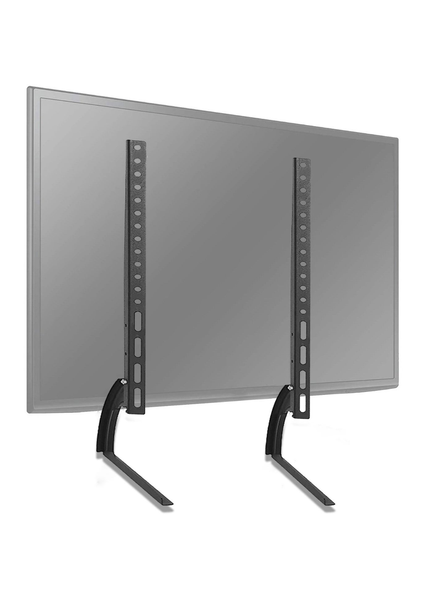 XiuWoo Universal Table Top TV Stand for Most 32 37 40 42 47 50 55 60 65 inch Plasma LCD LED Flat or Curved Screen TVs with Height Adjustment,VESA Patterns up to 800mm x 500mm,88 Lbs