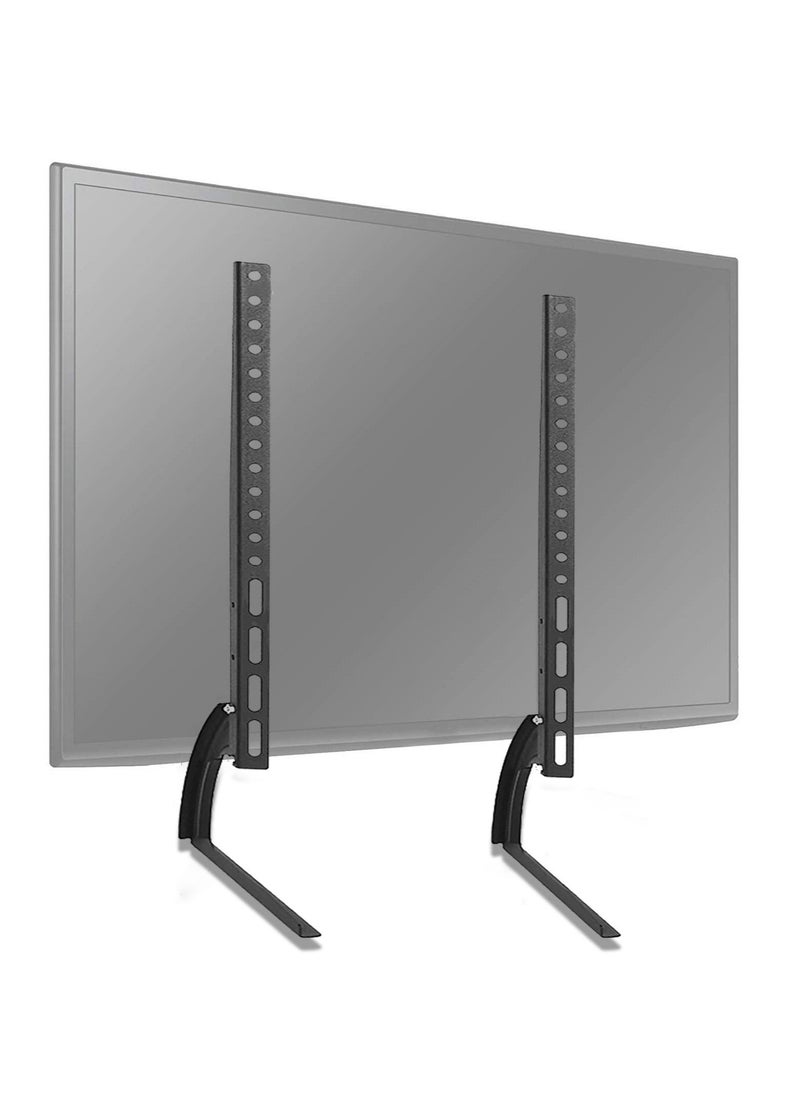 XiuWoo - Universal Table Top TV Stand for Most 32 37 40 42 47 50 55 60 65 inch Plasma LCD LED Flat or Curved Screen TVs with Height Adjustment,VESA Patterns up to 800mm x 500mm,88 Lbs - Image 1