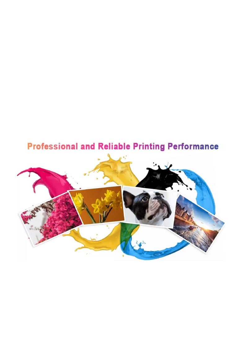 Terabyte Ink 103 for EcoTank for EPSON Combo Set 4 Pack Black Cyan Magenta Yellow  - Image 3