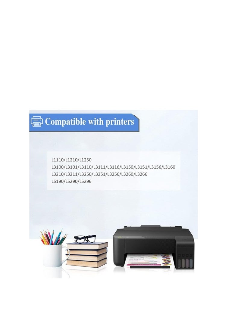 Terabyte Ink 103 for EcoTank for EPSON Combo Set 4 Pack Black Cyan Magenta Yellow  - Image 5