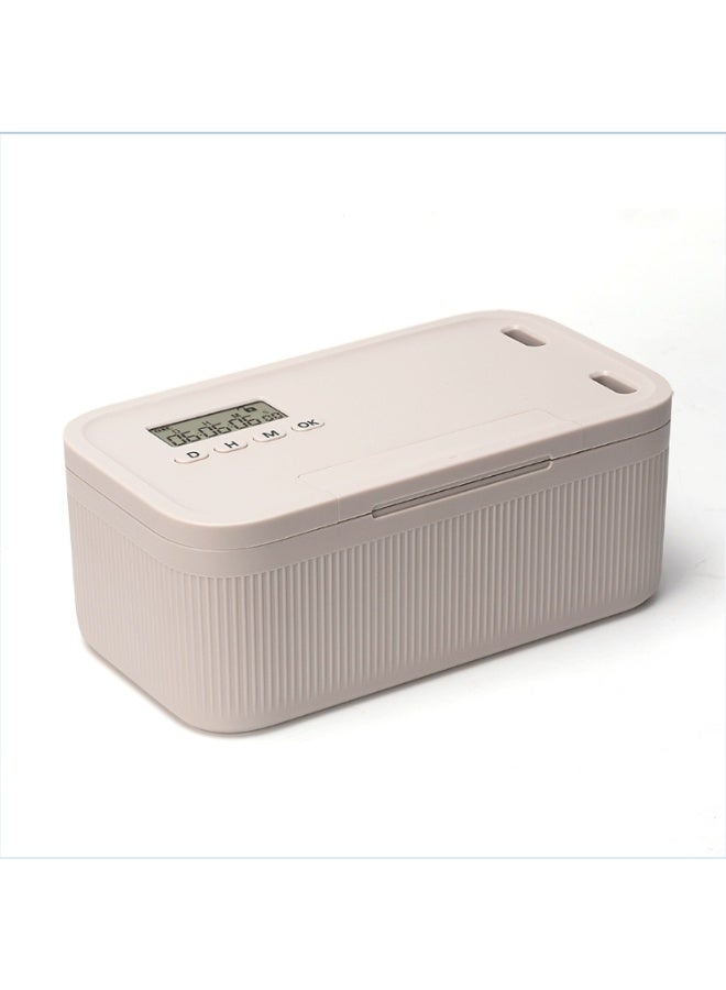 M MIAOYAN A timed lockbox helps you control yourself | Blocks phones, games, snacks, medications, junk food, and distractions | Two lock modes (timed/locked) | Portable and easy to use | Cultivates focus and healthy habits | Enjoys family time - Image 1