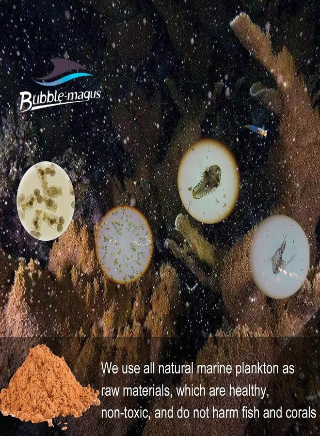Bubble Magus Reef Food for Coral Feeding | Marine Aquarium Grow and Color l Medium All in One Coral for Saltwater Aquarium Marine Reef Tanks | for Soft, SPS (SPS/LPS, 50g) - Image 2