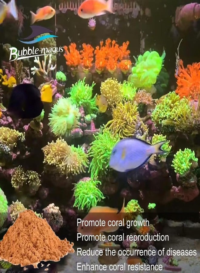 Bubble Magus Reef Food for Coral Feeding | Marine Aquarium Grow and Color l Medium All in One Coral for Saltwater Aquarium Marine Reef Tanks | for Soft, SPS (SPS/LPS, 50g) - Image 4