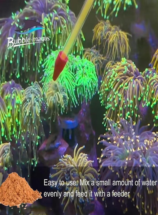 Bubble Magus Reef Food for Coral Feeding | Marine Aquarium Grow and Color l Medium All in One Coral for Saltwater Aquarium Marine Reef Tanks | for Soft, SPS (SPS/LPS, 50g) - Image 5