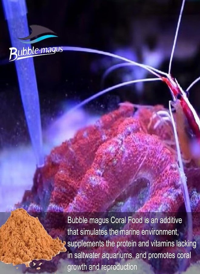 Bubble Magus Reef Food for Coral Feeding | Marine Aquarium Grow and Color l Medium All in One Coral for Saltwater Aquarium Marine Reef Tanks | for Soft, SPS (SPS/LPS, 50g) - Image 3