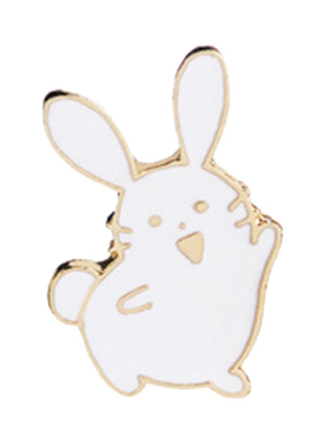 NIBEMINENT Cute Women Cartoon Rabbit Brooch Pin Enamel Denim Backpack Badge Jewelry Gift - Image 1