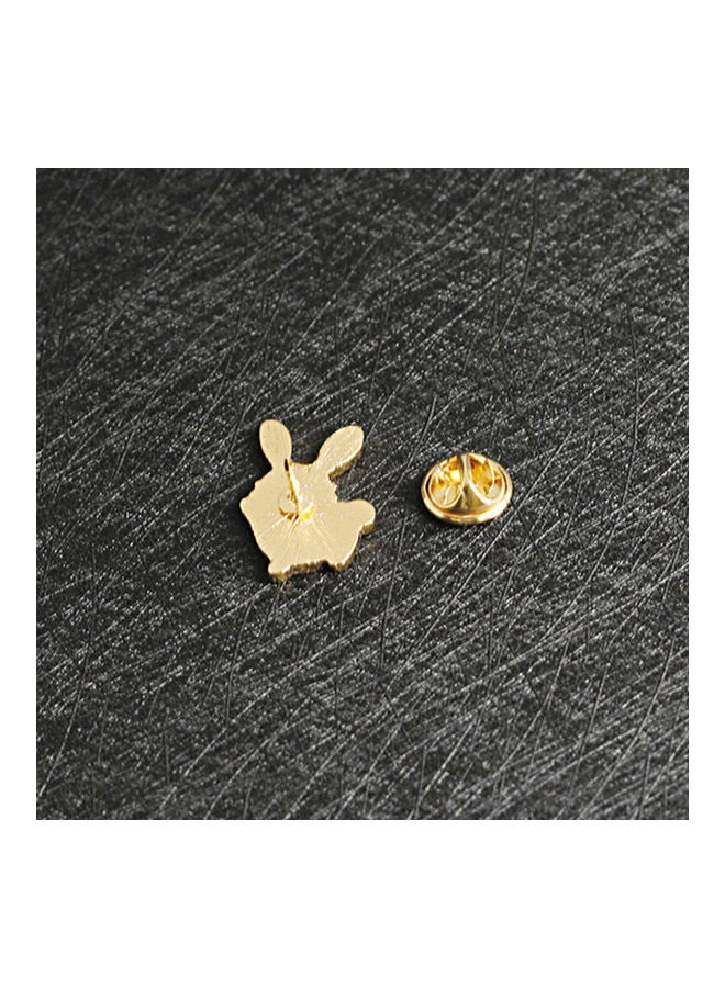 NIBEMINENT Cute Women Cartoon Rabbit Brooch Pin Enamel Denim Backpack Badge Jewelry Gift - Image 3