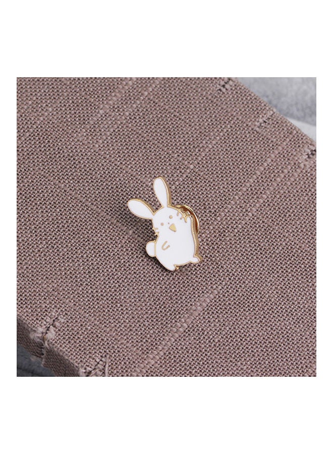 NIBEMINENT Cute Women Cartoon Rabbit Brooch Pin Enamel Denim Backpack Badge Jewelry Gift - Image 4