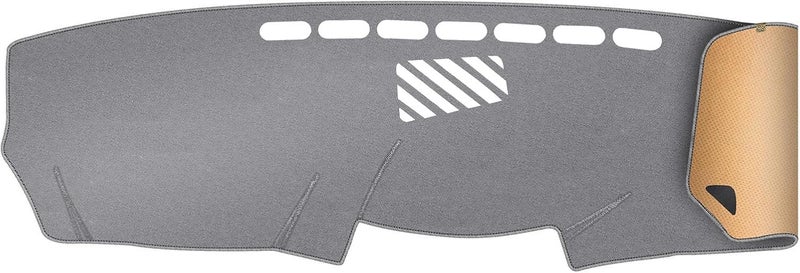 KEYOOG Dashboard Cover Dash Mat Fit for 2013-2006 Le-xus is IS250 IS350 (for Left Hand Drive),Car Dash Board Mat Anti-Glare Carpet,Non-Slip Pad Sunshield Protector (Grey) - Image 1