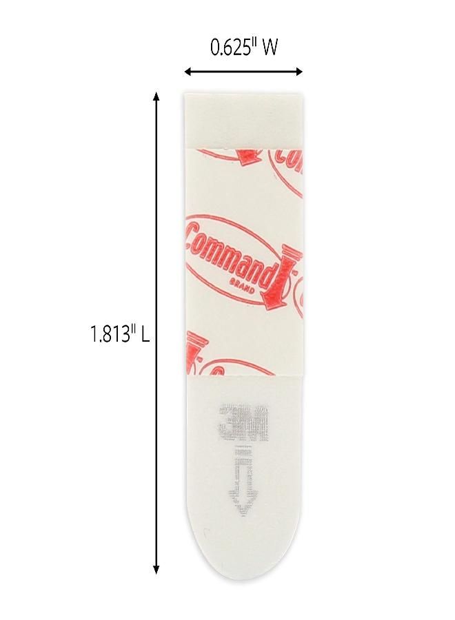 Command Command Small Refill Strips, White, 64-Strips - Easy to Open Packaging - Image 3