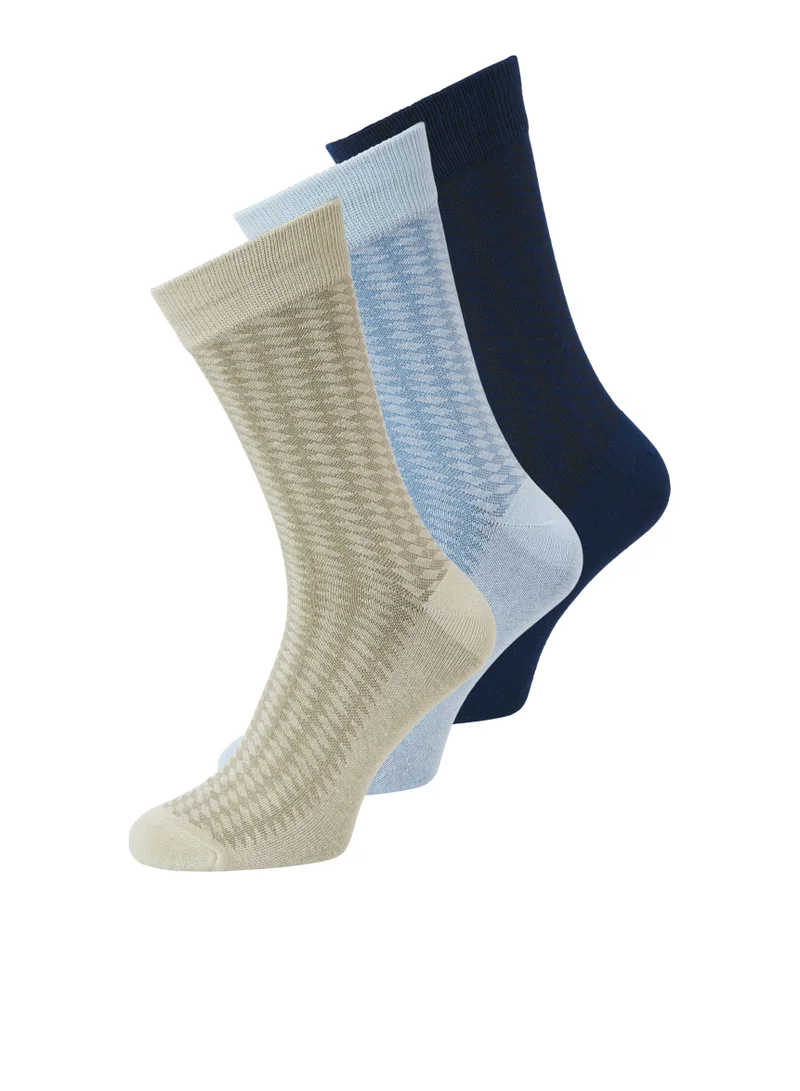 جاك اند جونز 3 Pack of Crew Socks
