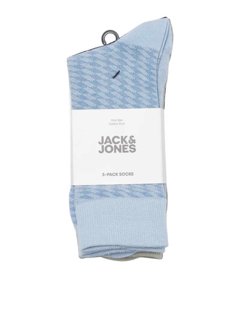 جاك اند جونز 3 Pack of Crew Socks