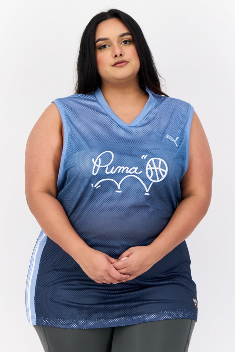 PUMA Puma x Sophia Chang Women Sportswear Fit Sleeveless Basketball Jersey, Multicolor - Image 1