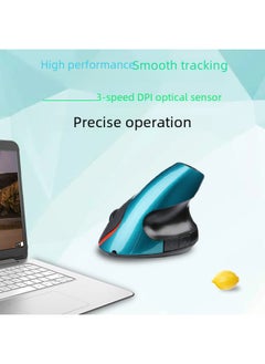 Generic Rechargeable Vertical Wireless Mouse Mechanical Computer Laptop Gaming Office Unlimited Bluetooth Mouse Wholesale-Specifications:Grey  - Image 3