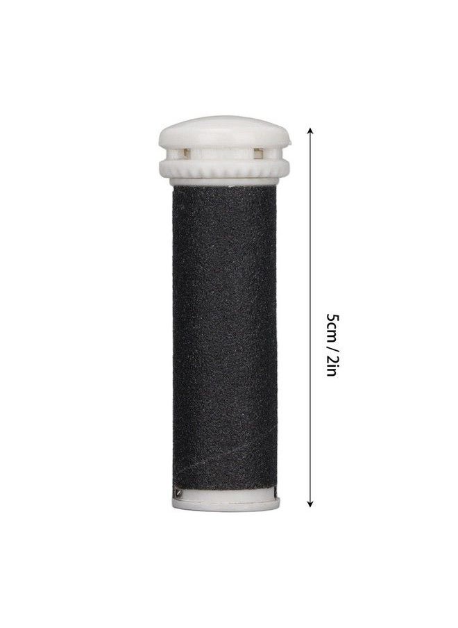 ZJchao - Foot File Replacement Roller 4Pcs Replacement Roller Refill Heads Electric Foot File Grinding Tool Replacement Head Feet Pedicure Extra Coarse Rollers For Feet Removes Hard Dead Skin - Image 1