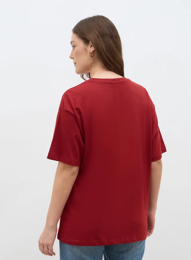 Styli Styli Graphic Print Oversized T-Shirt