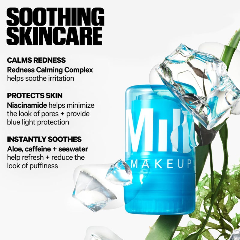 Milk Makeup Cooling Water Jelly Ice Calming Serum with Niacinamide â€“ Reduces the Look of Puffiness + Redness for Visibly Calm Skin â€“ Hydrating, Non-Comedogenic Serum w/Blue Light Protection â€“ 0.46 oz - Image 4