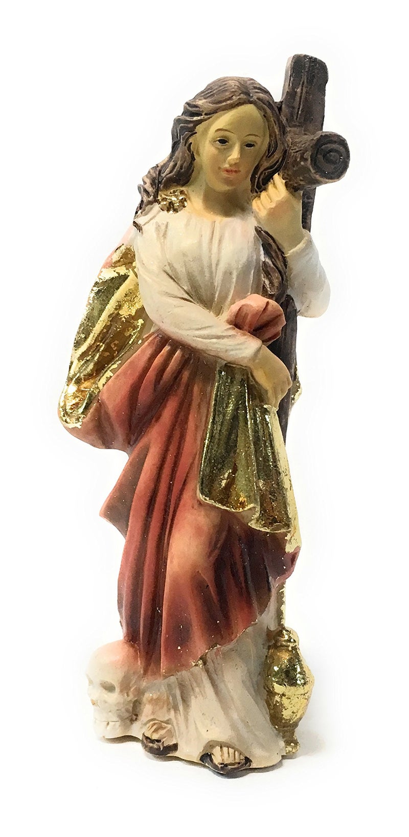 WJ Hirten 4" Statue with Prayer Card St. Mary Magdalene - Image 5